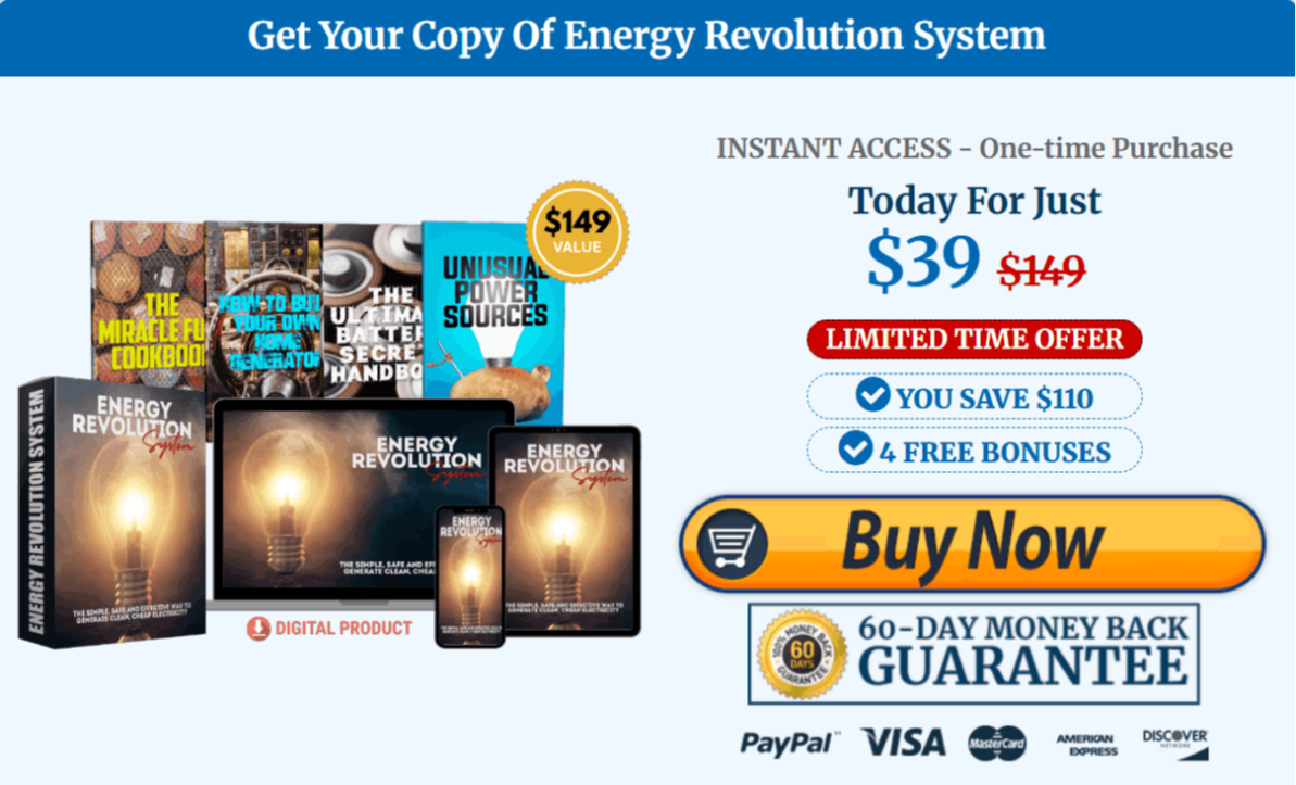 Energy Revolution System check out